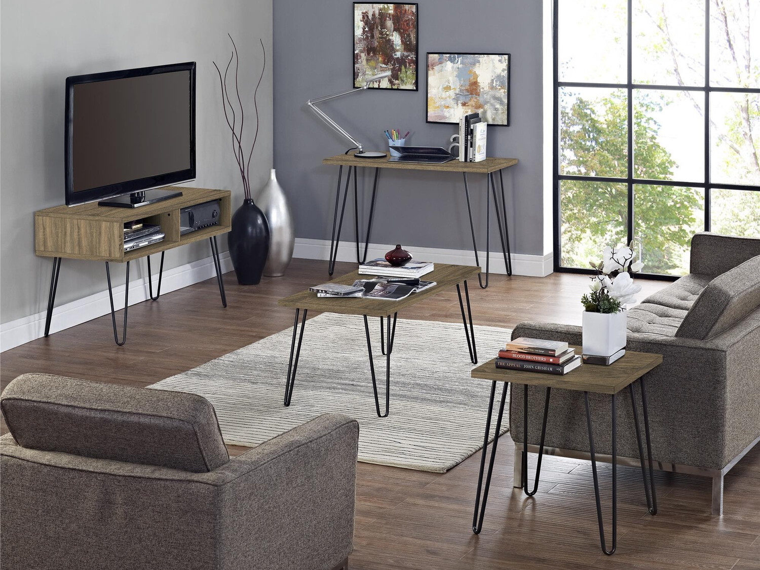 Mesa de apoio Nutive 103 (Noz)