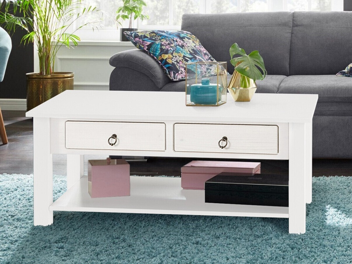 Mesa de centro Denton 120 (Branco)