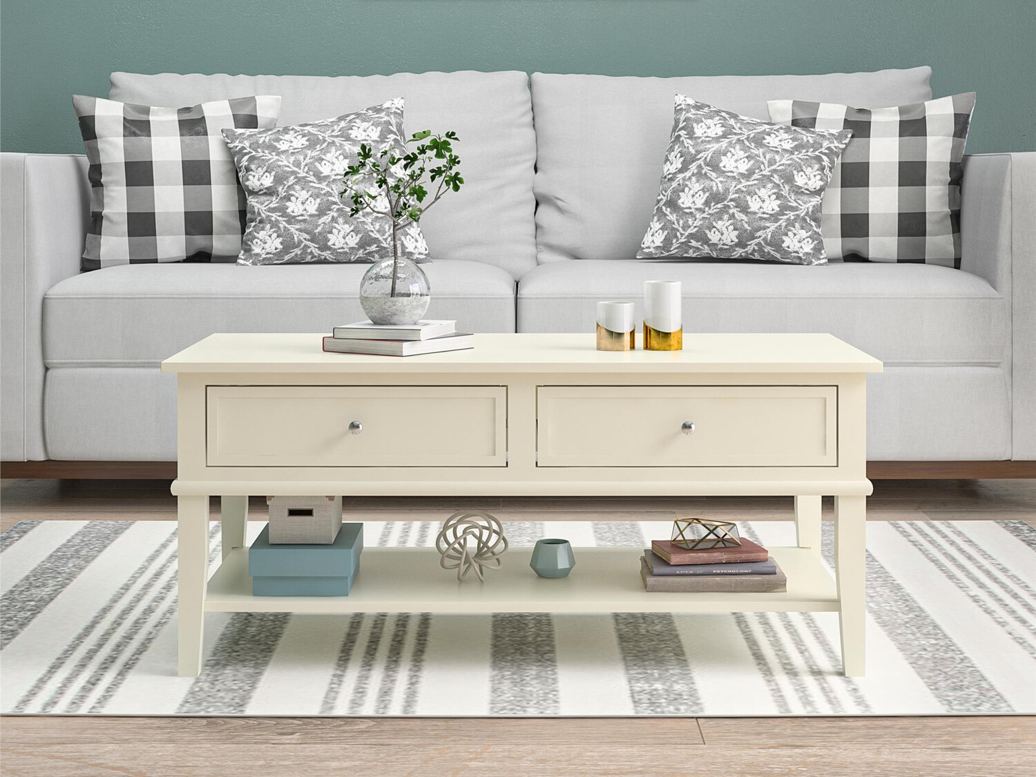 Mesa de centro Sonfivo 102 (Branco)