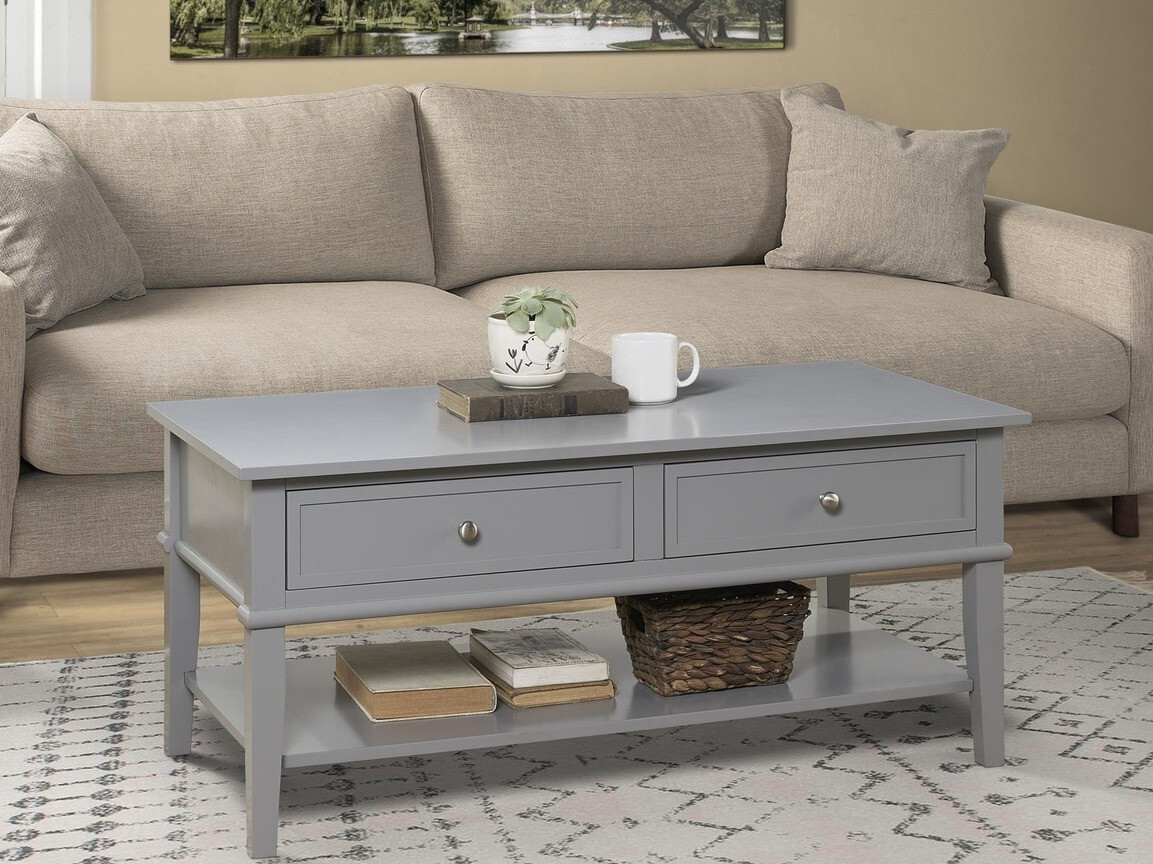 Mesa de centro Sonfivo 102 (Cinzento)