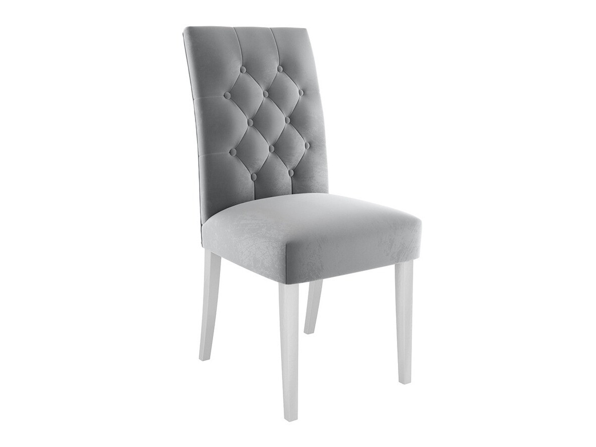 Cadeira Racine 111 (Branco + Magic Velvet 2217)