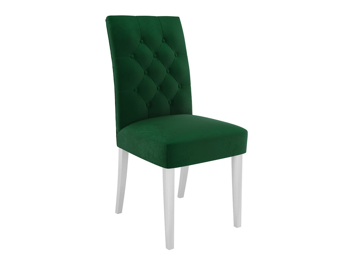 Cadeira Racine 111 (Branco + Magic Velvet 2225)