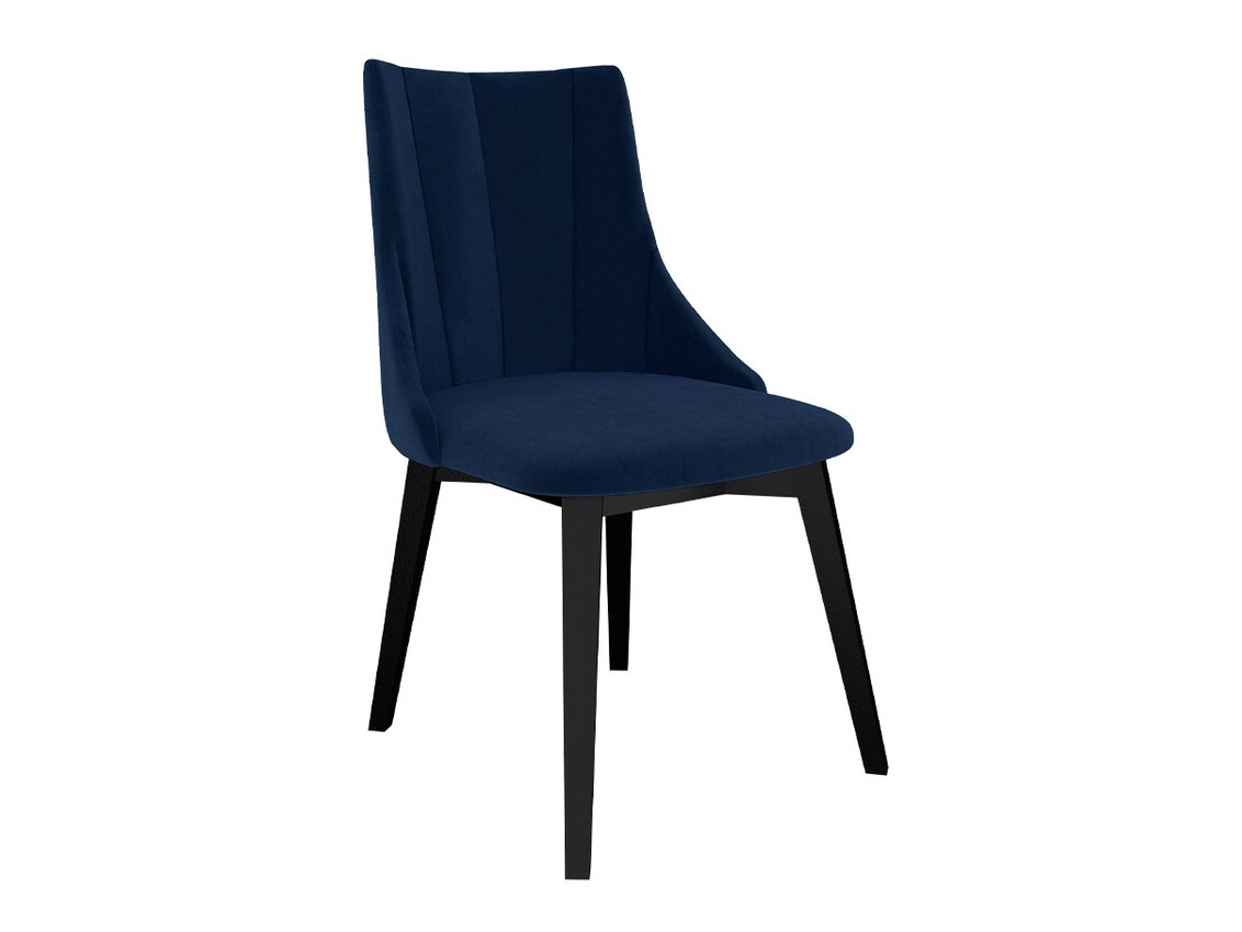 Cadeira Racine 114 (Preto + Magic Velvet 2216)