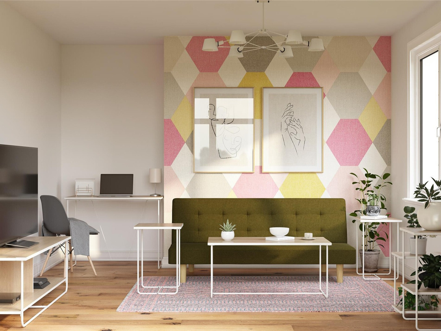 Conjunto de mesa de centro Tulsa 206