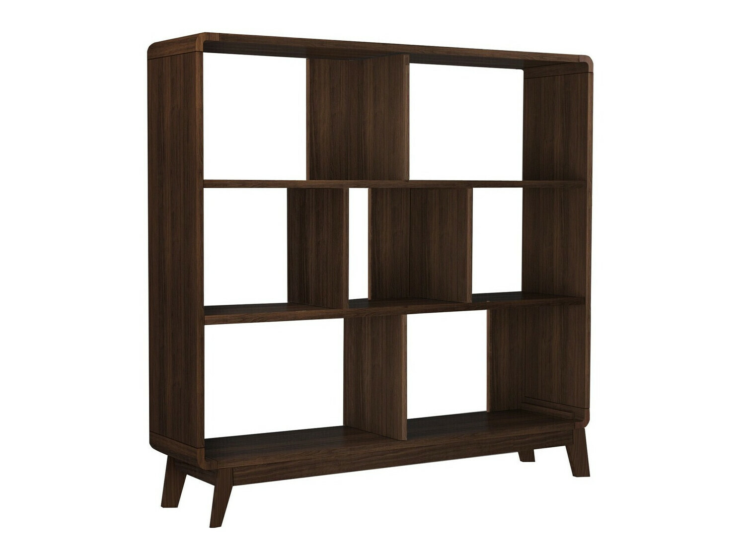 Conjunto para sala de estar Elbtena 113 (Noz + Branco)