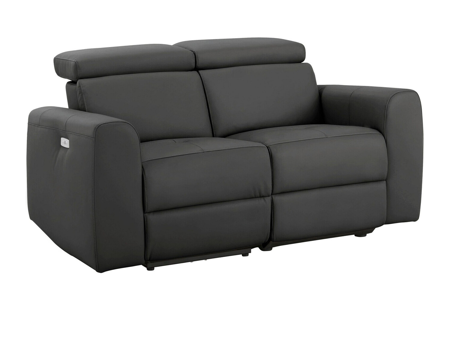 Sofá reclinável Denton 1382 (Cinzento escuro)