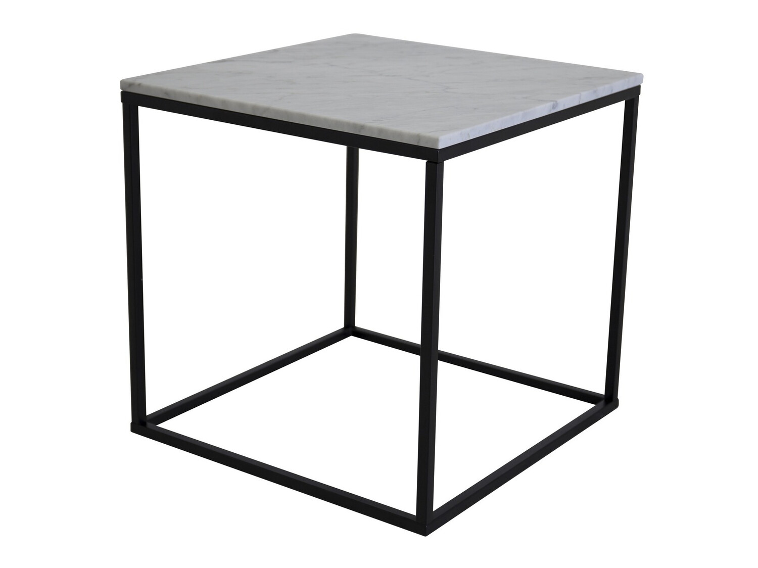 Mesa de centro Dallas 178 (Marmore branco + Preto)