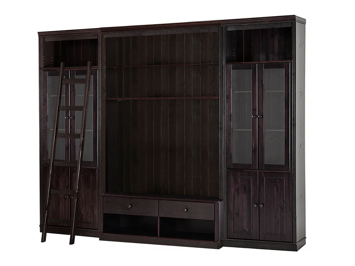 Conjunto para sala de estar Saltoro 128 (Castanho escuro)