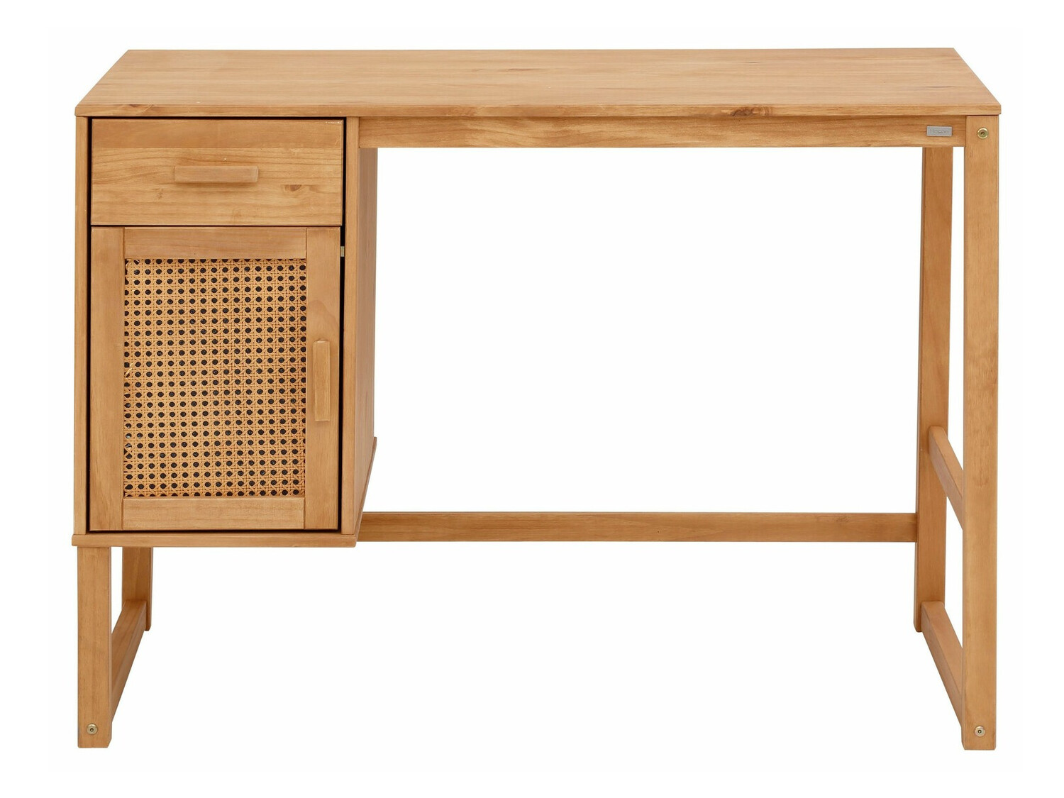 Mesa de escritório Nucalu 100 (Castanho claro)