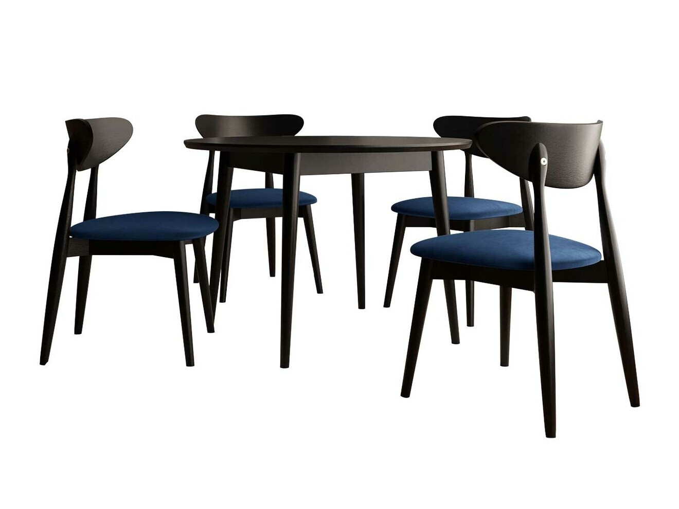 Conjunto para refeições Racine 134 (Preto)