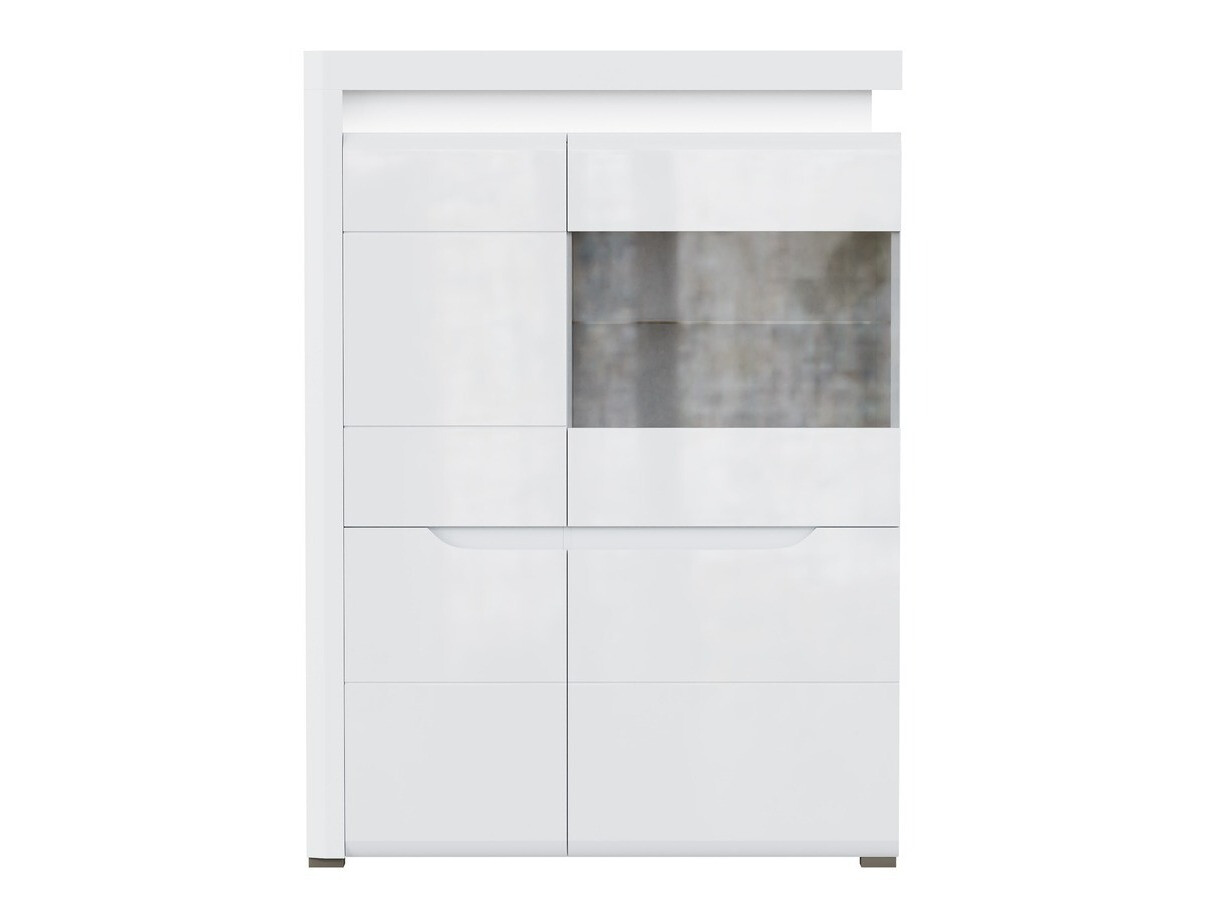 Aparador Revelmi 104 (Branco brilhante + Branco)