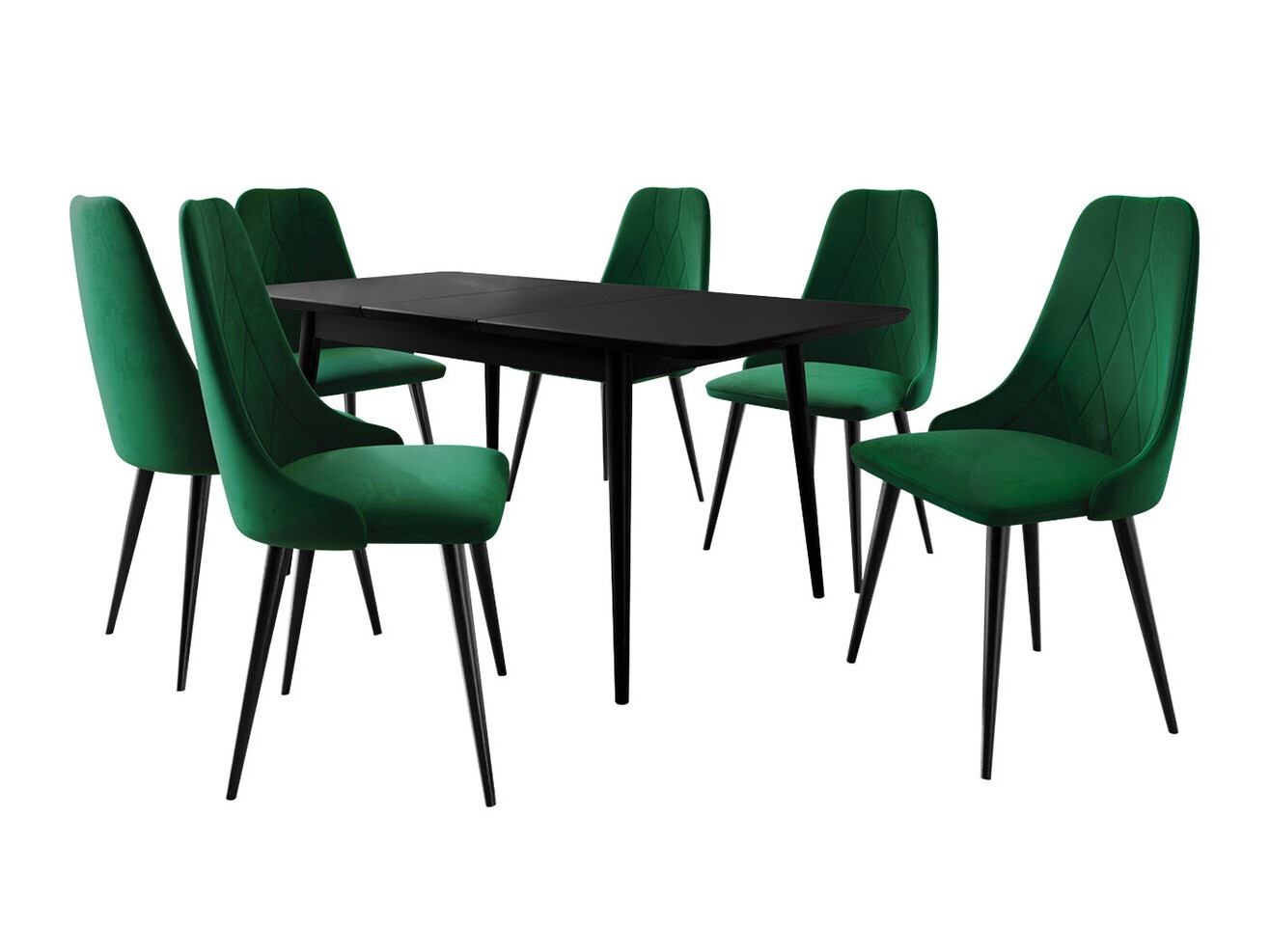 Conjunto para refeições Racine 125 (Preto + Magic Velvet 2225)