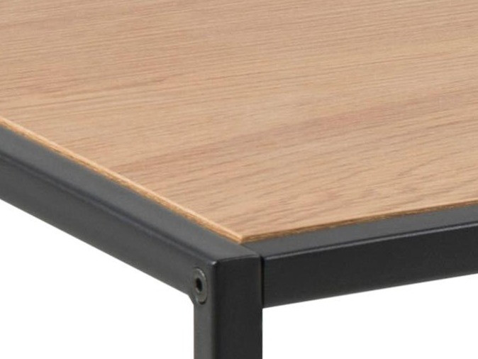 Mesa de centro Norsica Sevferi 147 (Carvalho selvagem + Preto)