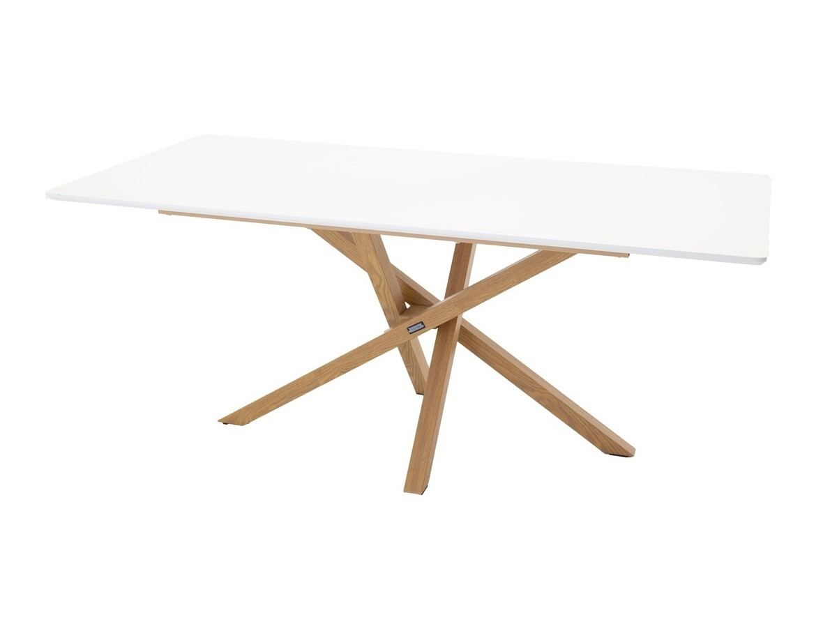 Mesa Dallas 193 (Branco + carvalho)