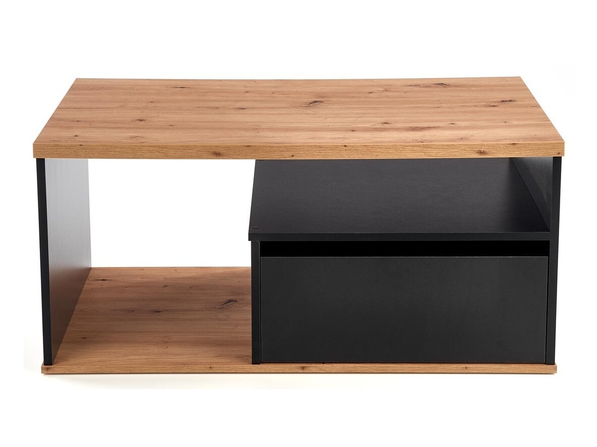 Mesa de centro Houston 954 (Carvalho wotan + Preto)