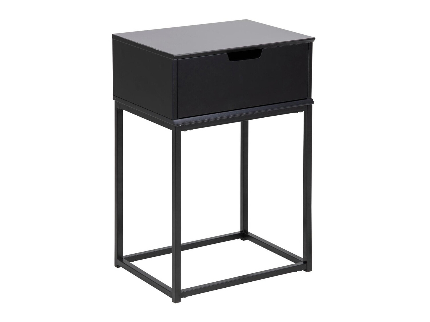 Mesa de cabeceira Norsica 106 (Preto)