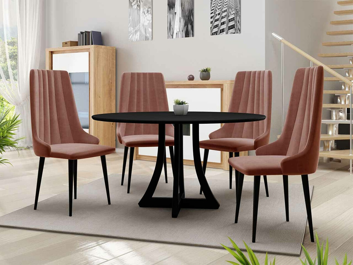 Conjunto para refeições Racine 135 (Preto)