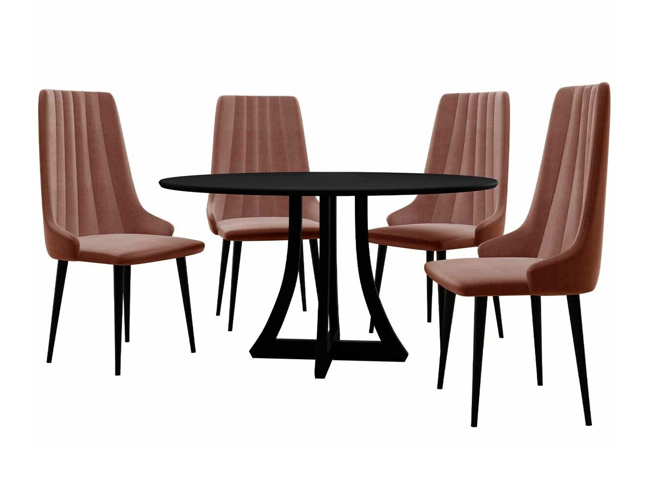 Conjunto para refeições Racine 135 (Preto)