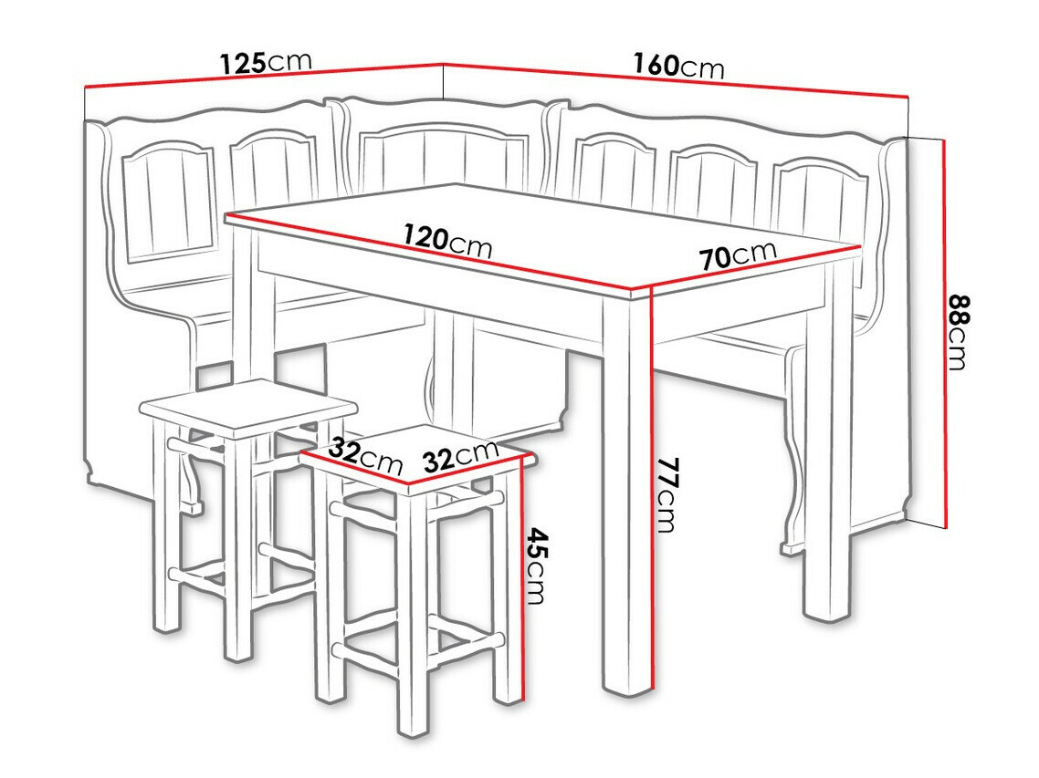 Cantos da cozinha Edmond 103