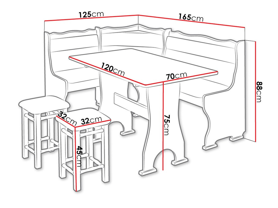 Cantos da cozinha Edmond 106