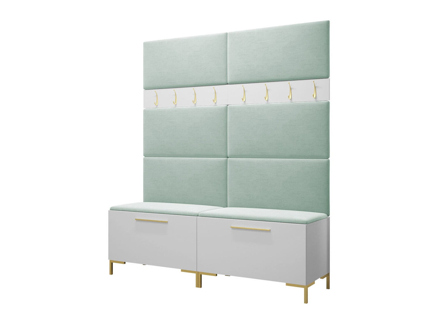 Conjunto para corredor Nomal II (Branco)