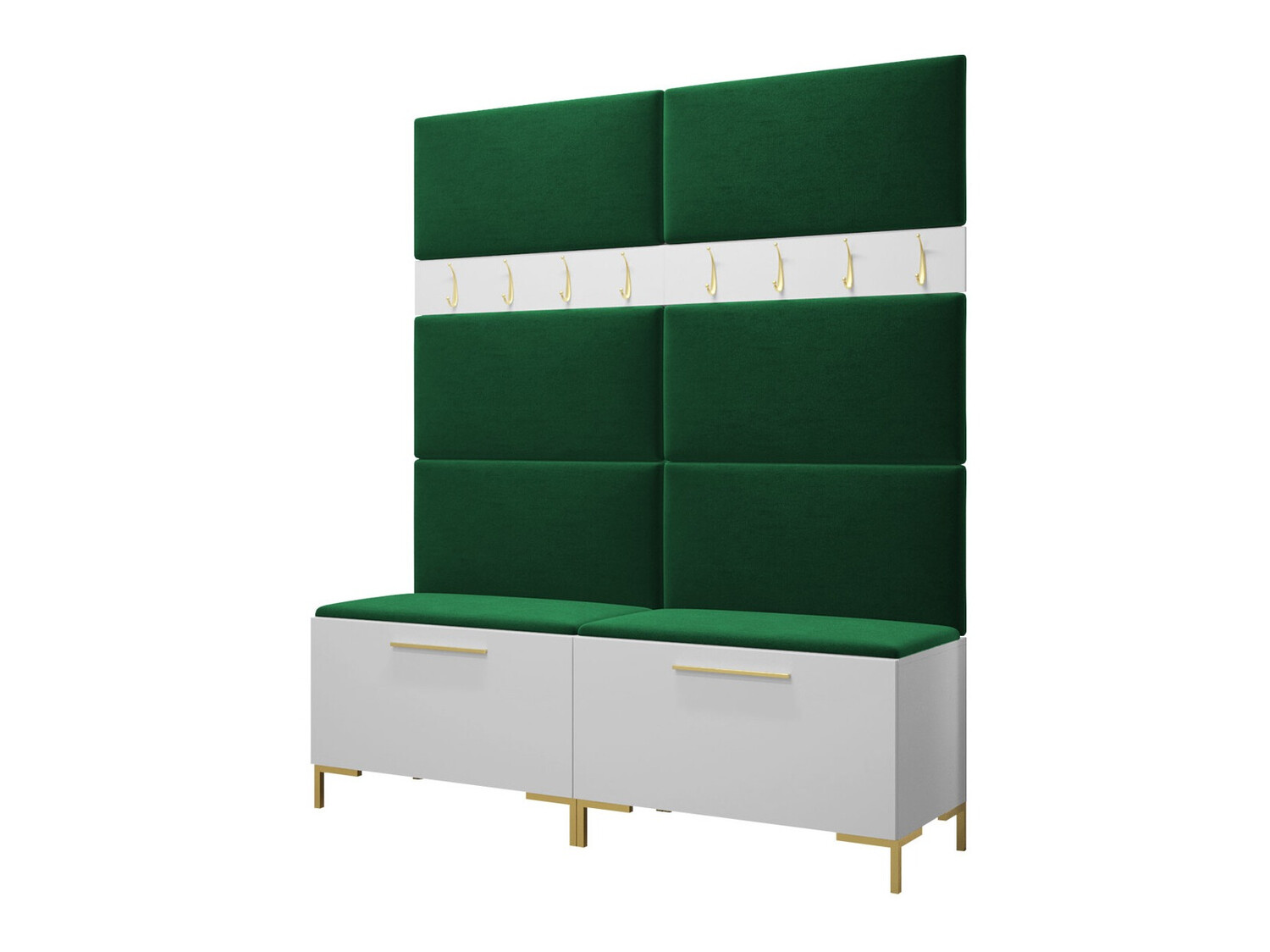 Conjunto para corredor Nomal II (Branco)