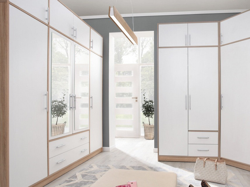 Roupeiro Cavmero 101 (Carvalho sonoma + Branco)