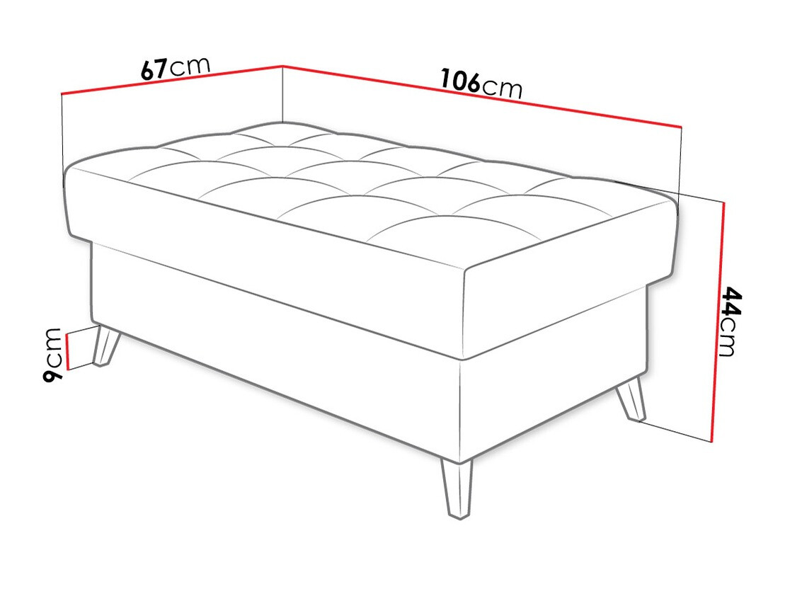 Banco estofado Comfivo Agnus (Fresh 11)