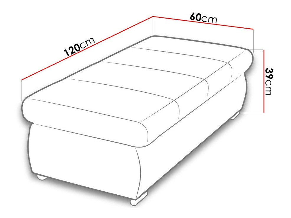 Banco estofado Comfivo 123 (Soft 029 + Majorka 03)