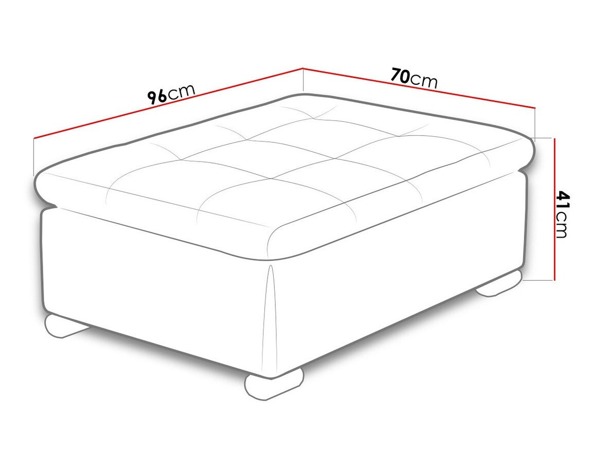 Banco estofado Comfivo Gemma I (Soft 011 + Lux 06)