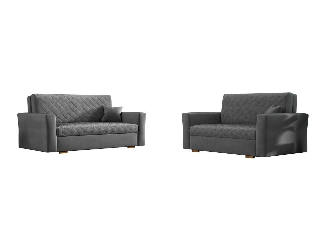 Conjunto de mobiliário com estofo Clarona IV (Zanzibar 182)