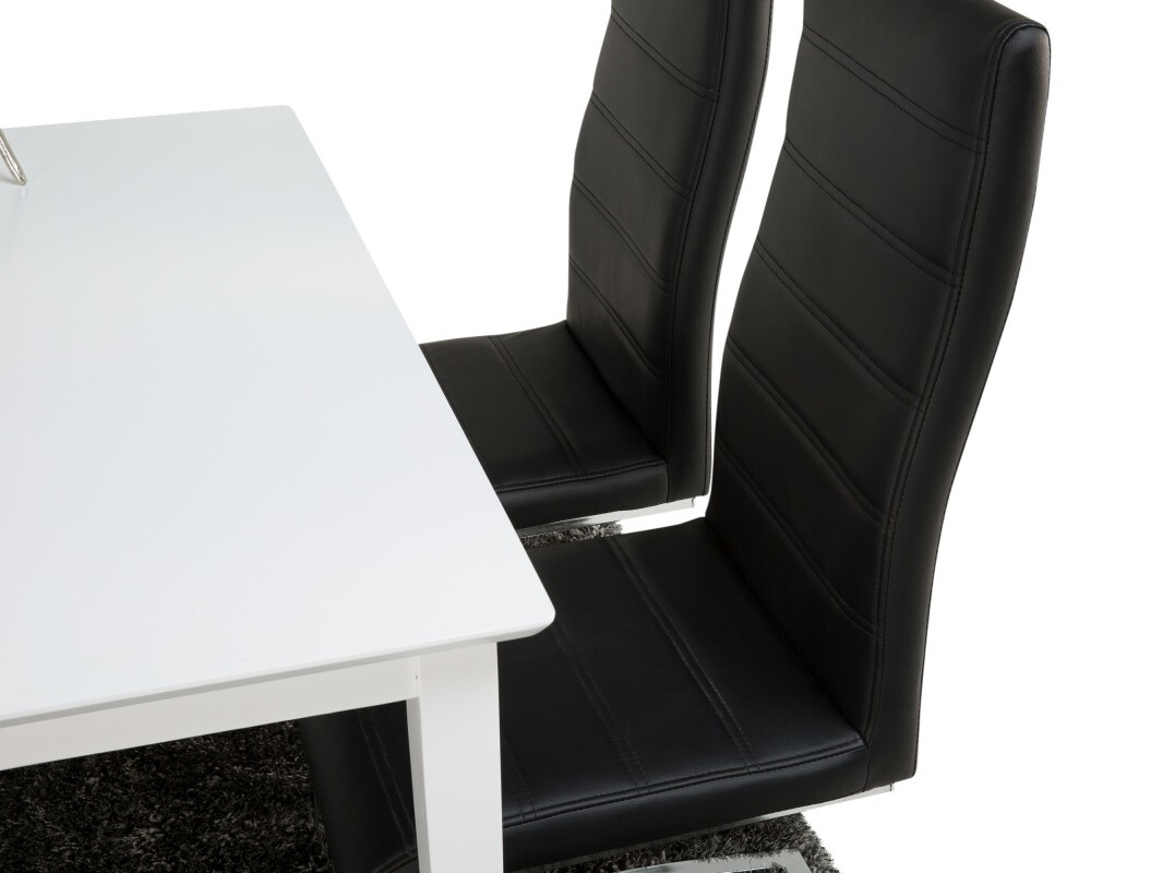 Conjunto para refeições Scandinavian Choice 678 (Preto + Prata)