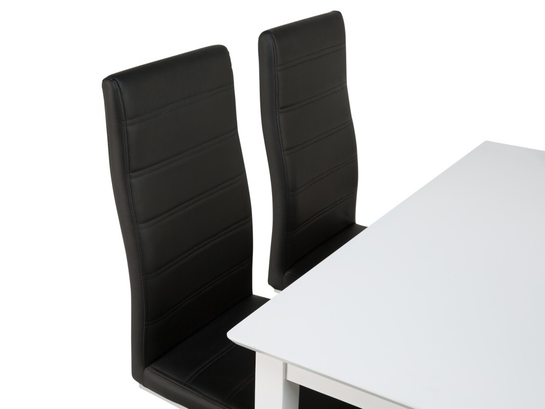 Conjunto para refeições Scandinavian Choice 678 (Preto + Prata)