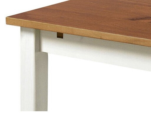 Mesa Denton 139 (Carvalho de mel + Branco)