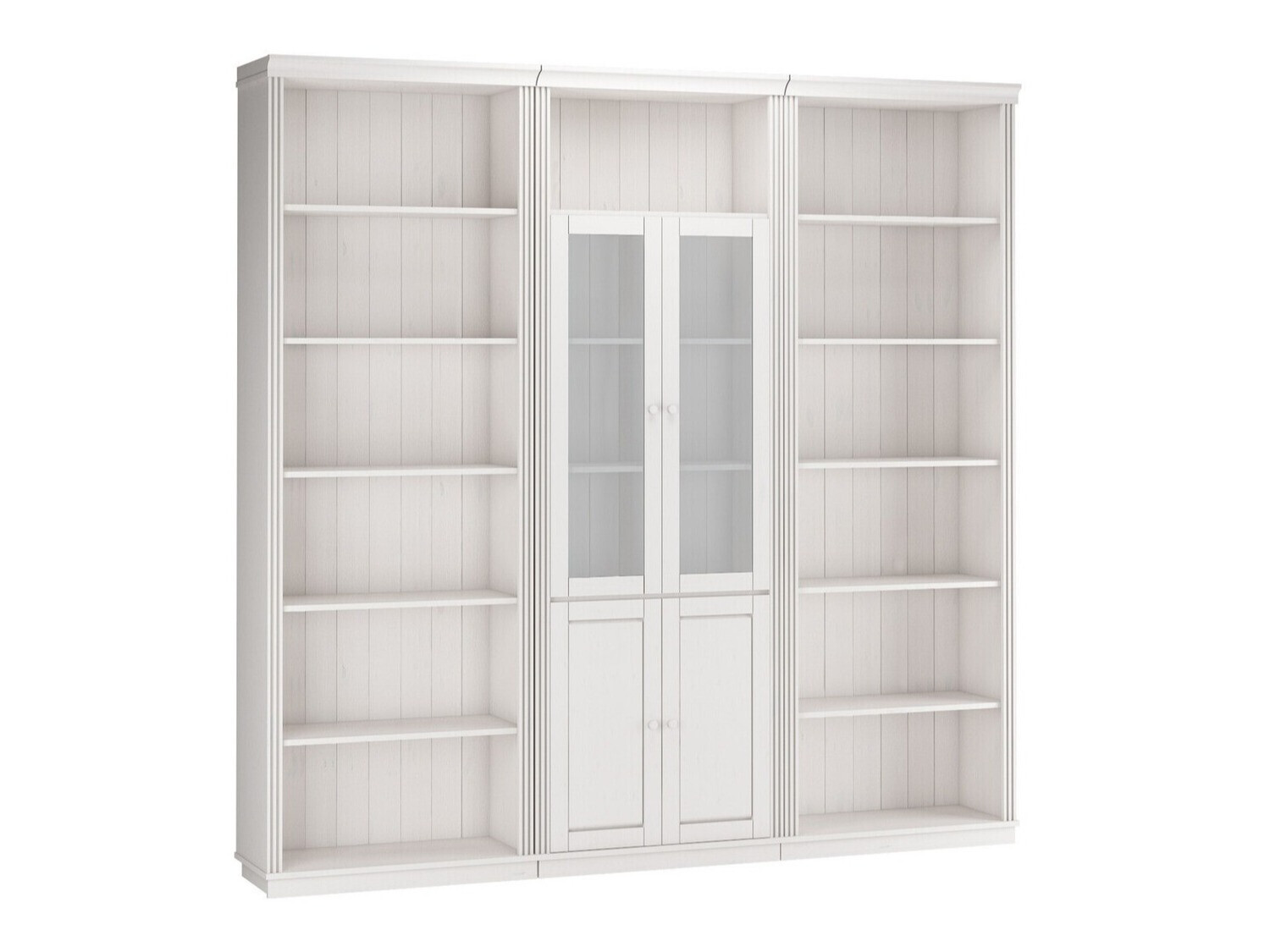 Conjunto de estante Saltoro 113 (Branco)