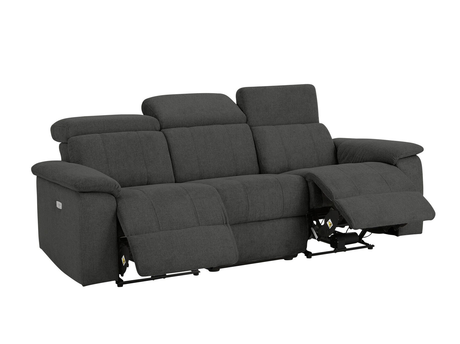 Sofá reclinável Denton 646 (Antracite)