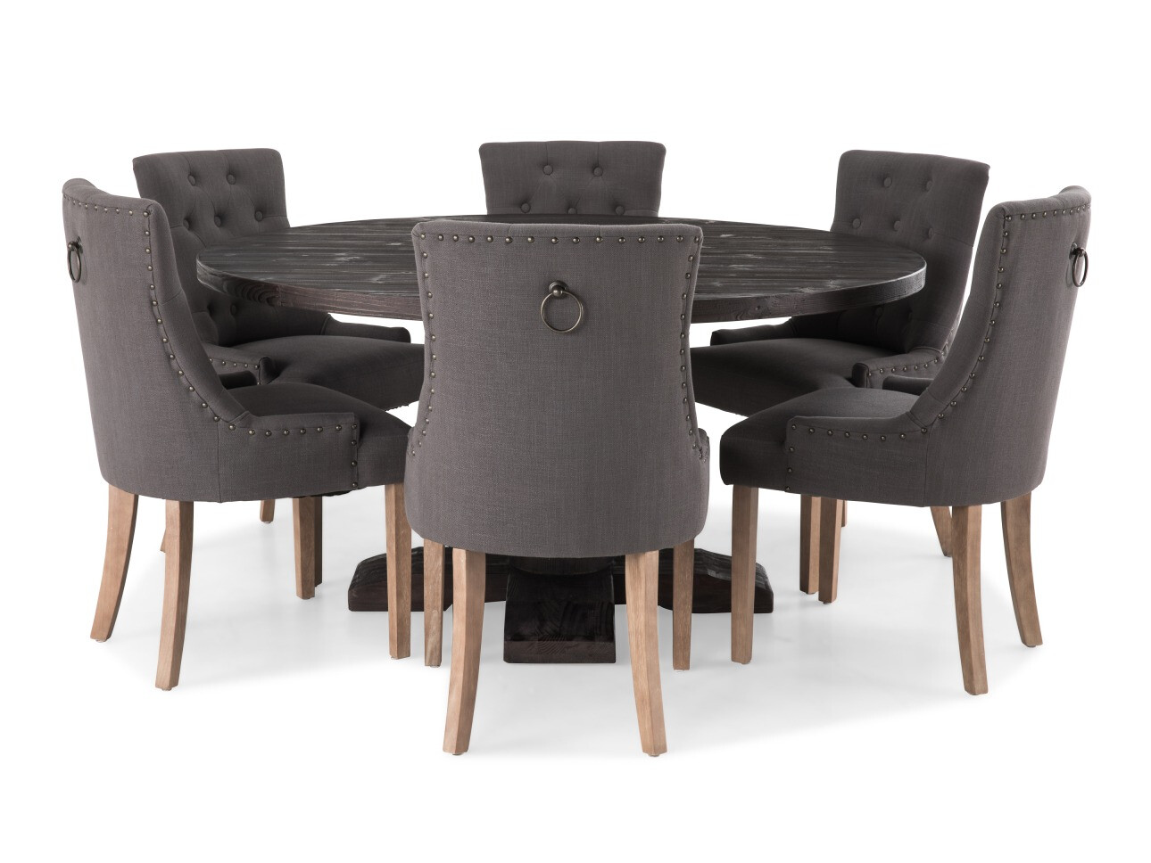 Conjunto para refeições Scandinavian Choice 622 (Cinzento + Castanho)