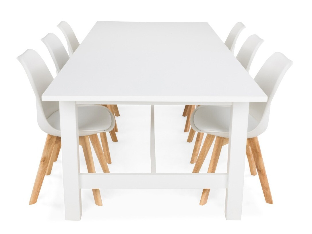 Conjunto para refeições Scandinavian Choice 639 (Branco + Castanho)