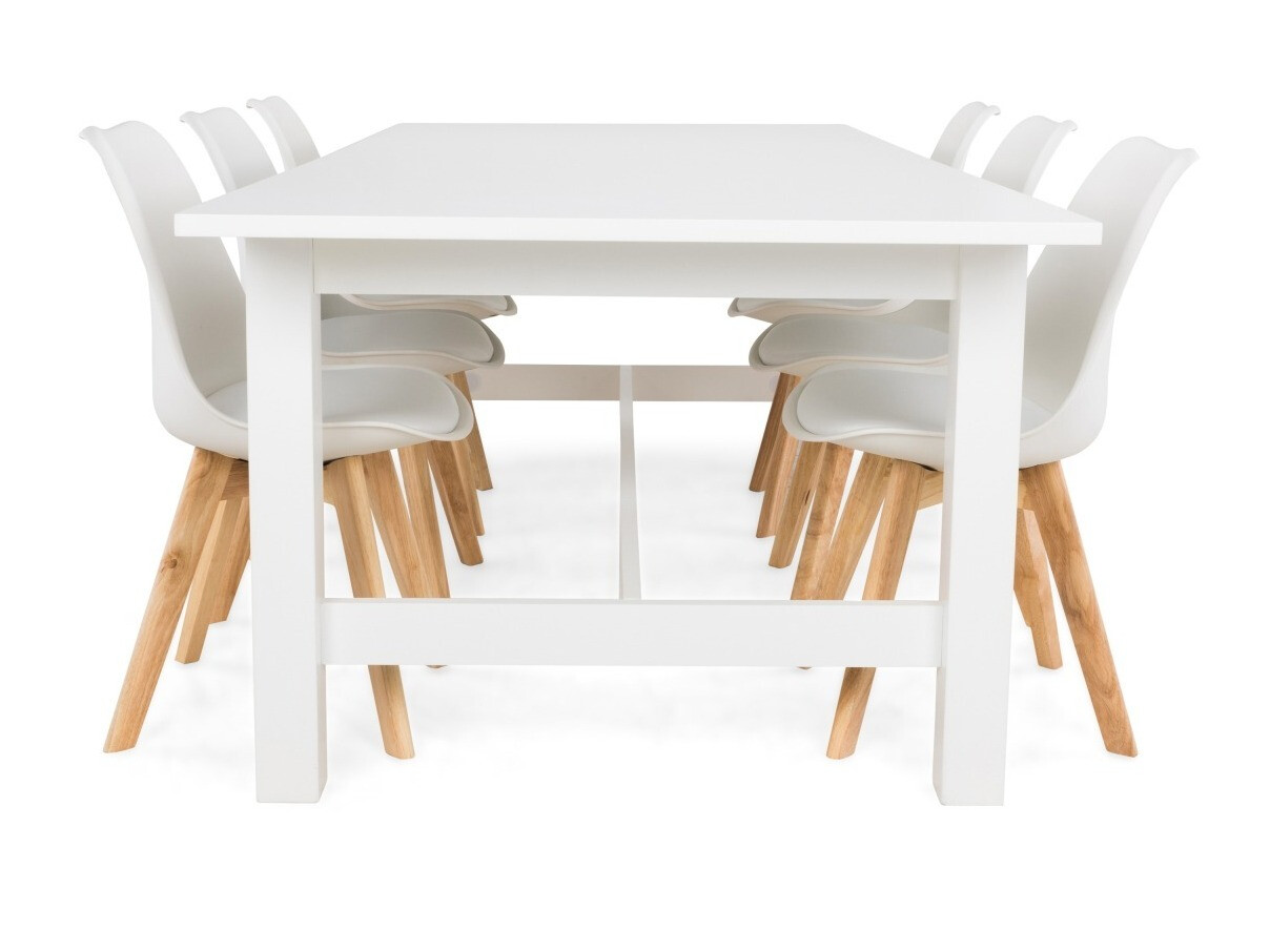 Conjunto para refeições Scandinavian Choice 639 (Branco + Castanho)