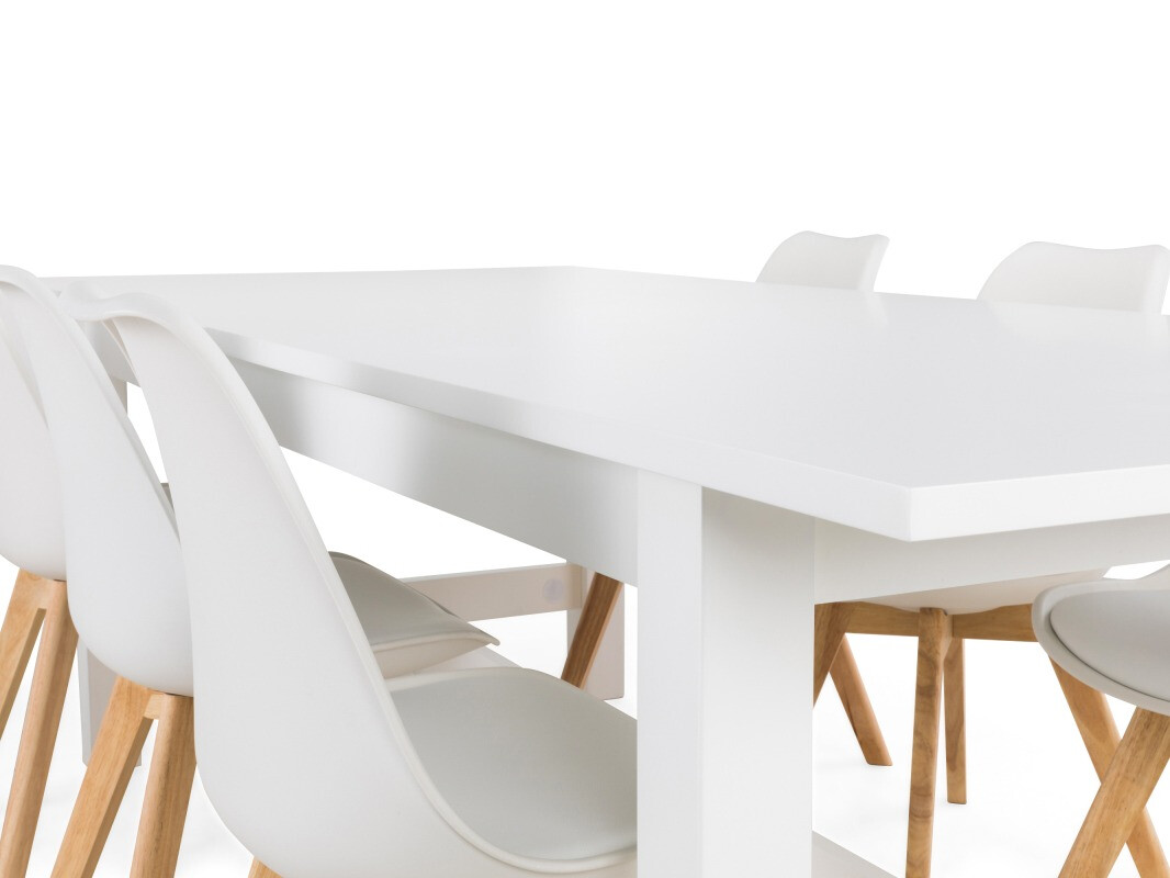 Conjunto para refeições Scandinavian Choice 639 (Branco + Castanho)