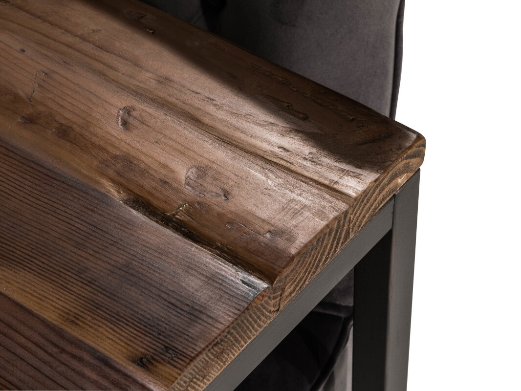 Conjunto para refeições Manor House 207 (Cinzento + Preto)