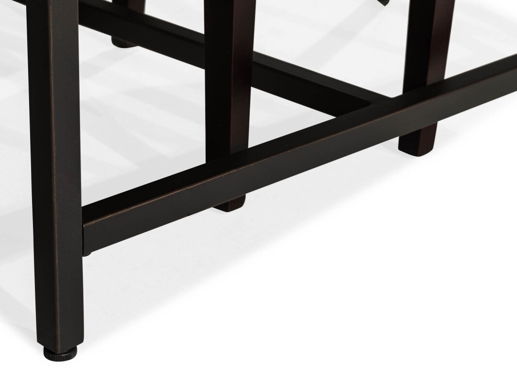 Conjunto para refeições Manor House 207 (Cinzento + Preto)