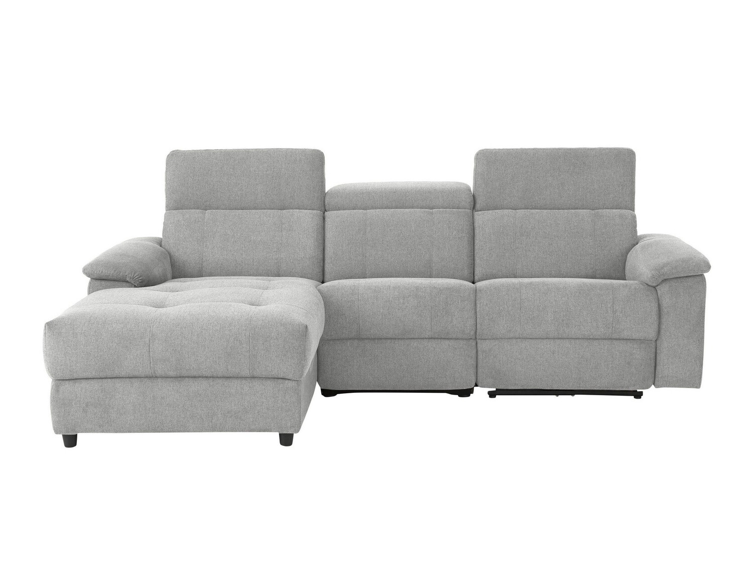 Reclinável de ângulo suave Denton 1502 (Cinzento claro)