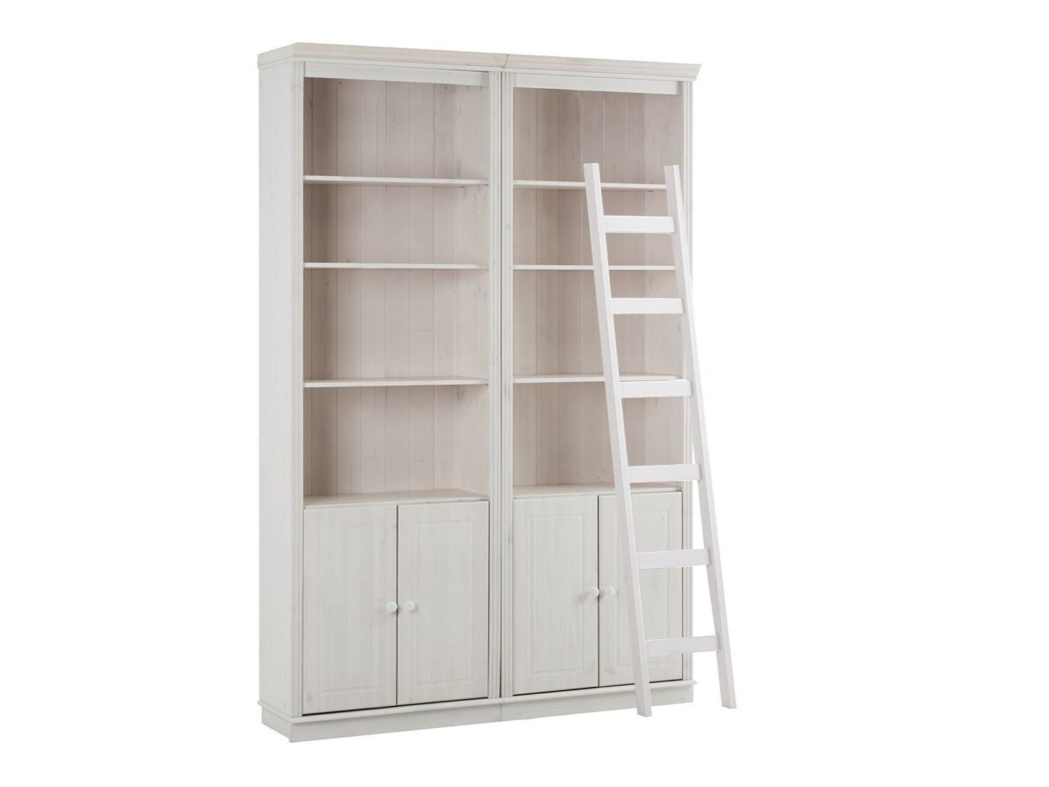 Conjunto de estante Saltoro 118 (Branco)