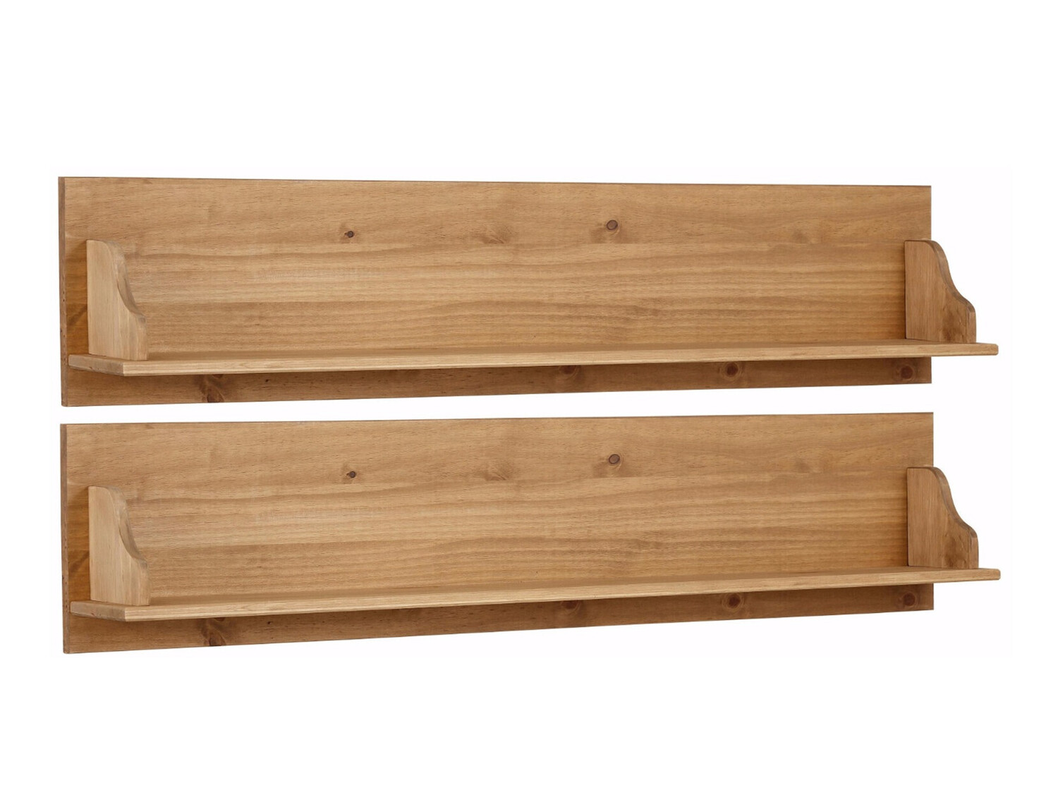 Conjunto de prateleiras suspensas Fentivo 106 (Pinho)