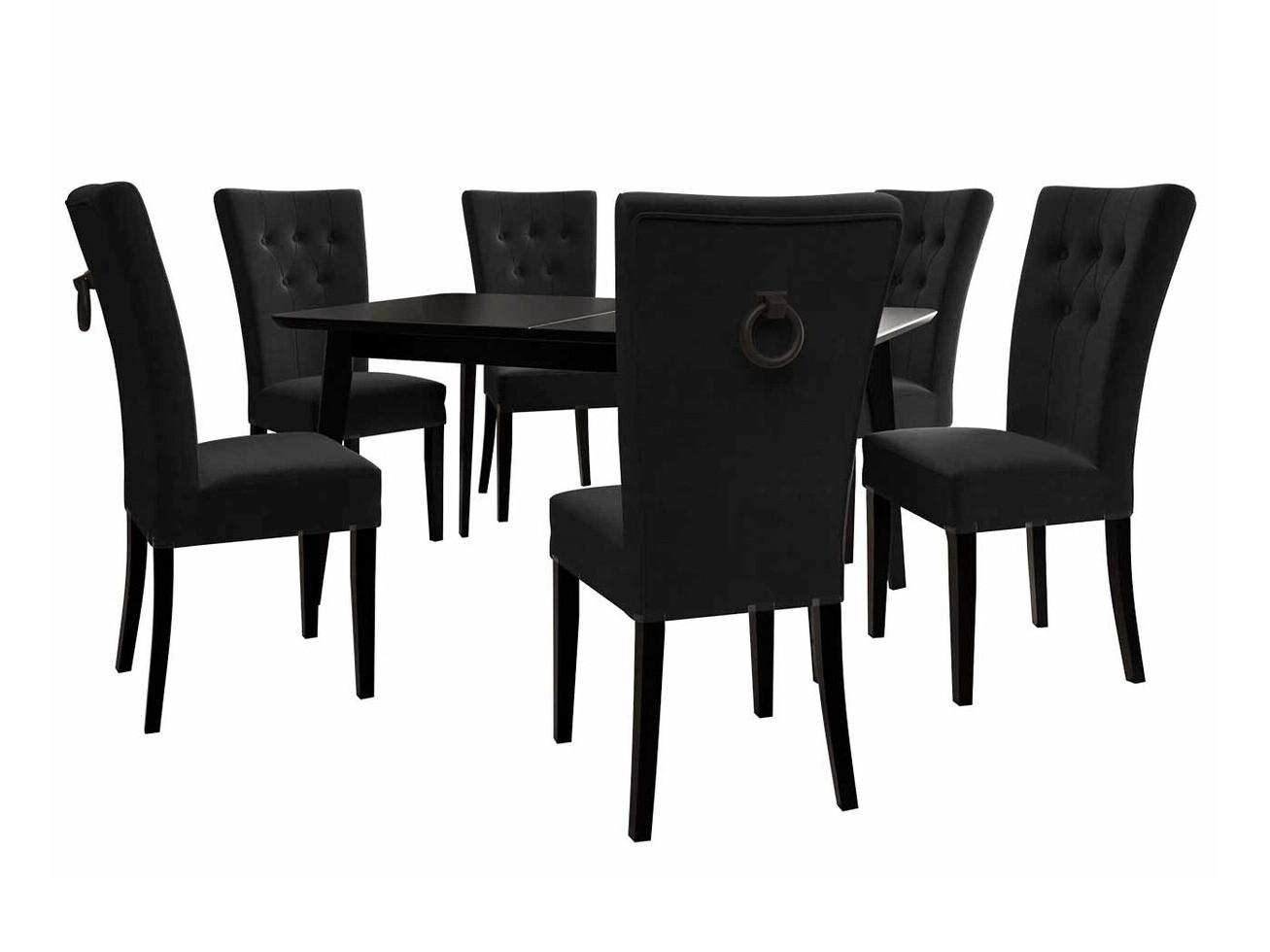Conjunto para refeições Racine 144 (Preto + Magic Velvet 2219)