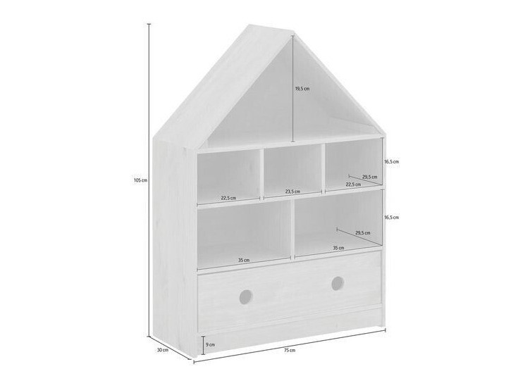 Estante Ruvfiva 115 (Cinzento)