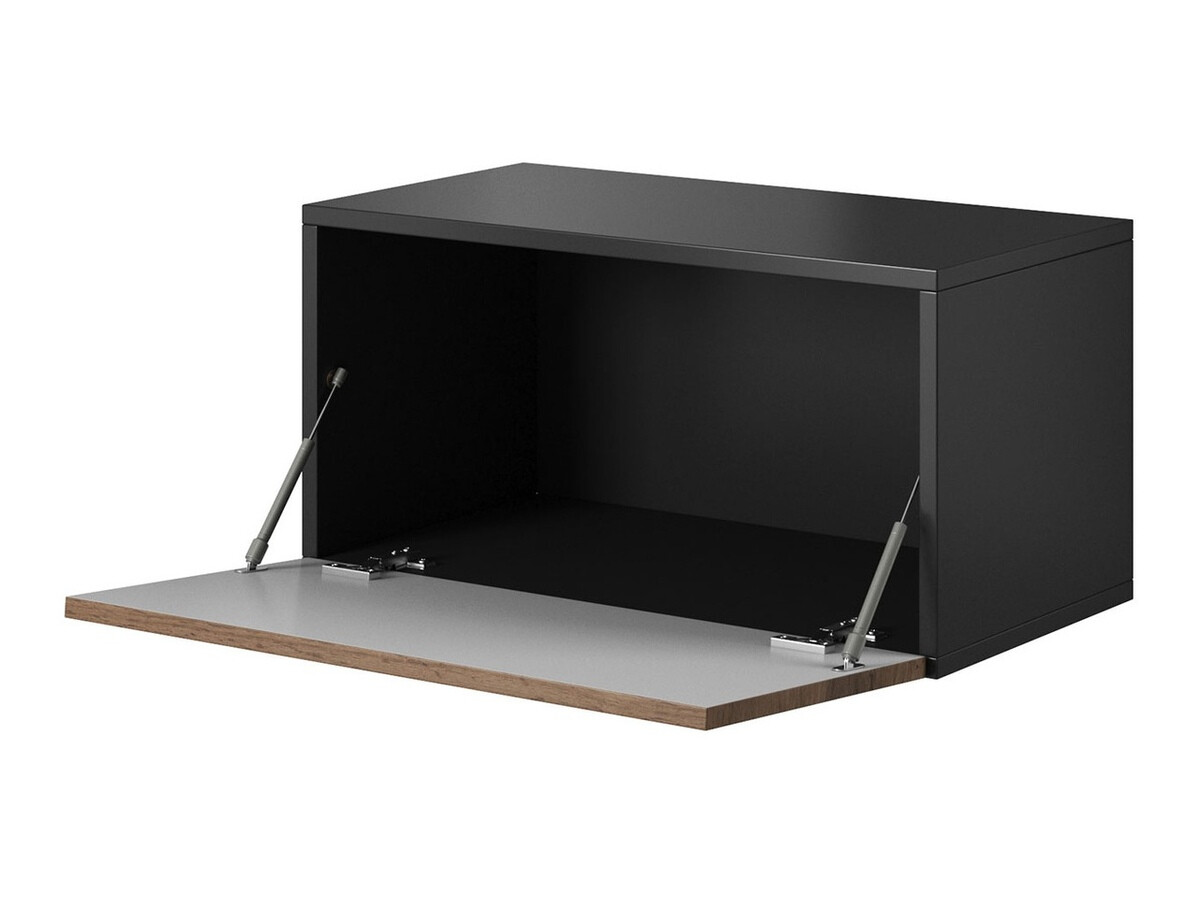 Conjunto de armários Corbele 123 (Preto)