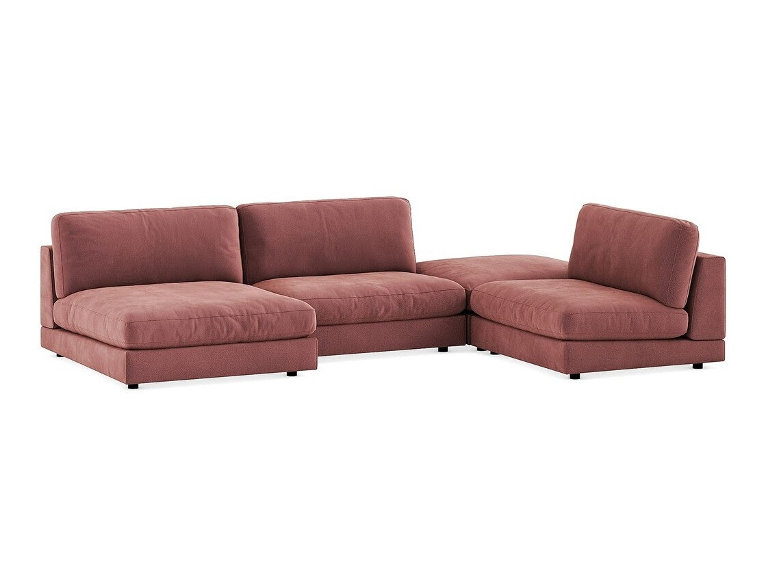 Sofá de canto modular Mornole 121 (Monolith 63)