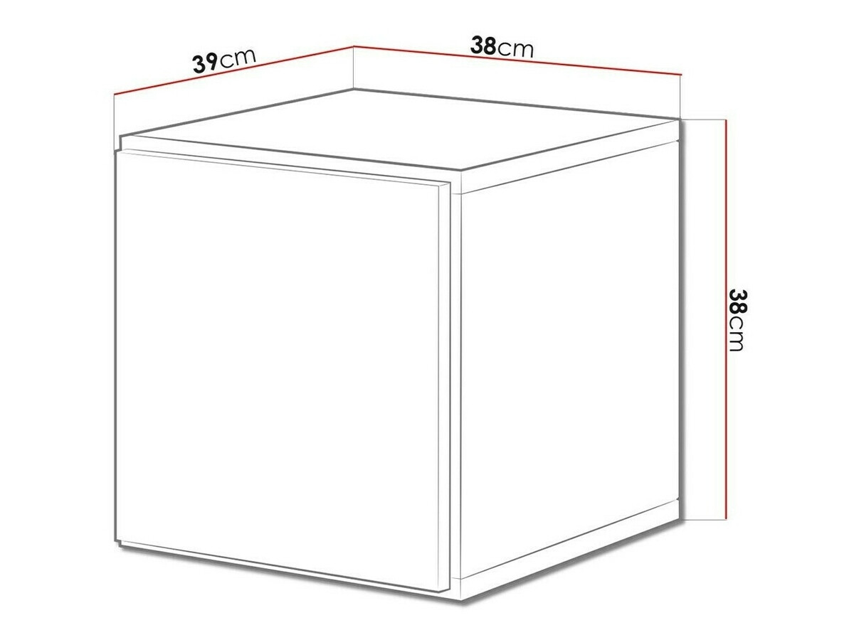 Armário suspenso Corbele 104 (Branco)